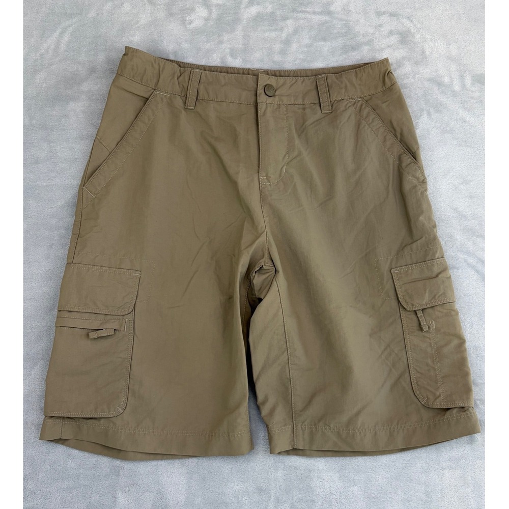 REI Womens Shorts Cargo Hiking Outdoor Lightweight Gorpcore Nylon Size 2 Brown